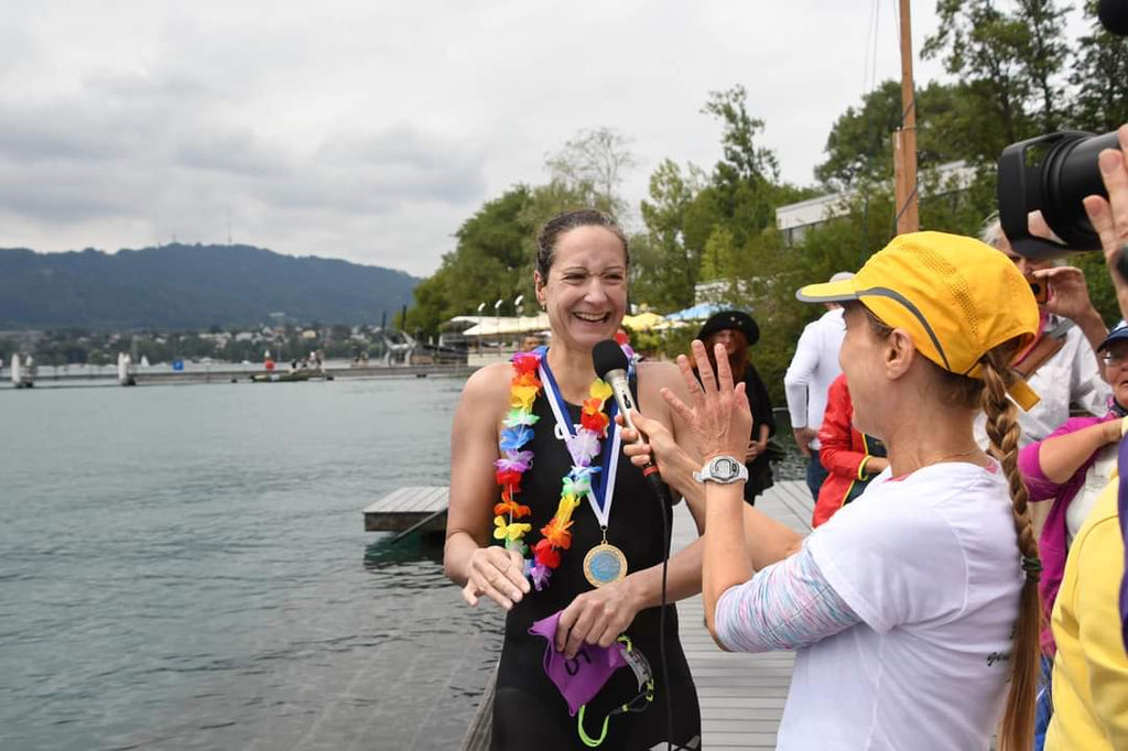 Why Kirsten Cameron, world record holder long distance swimming loves Happinesz Sunscreens