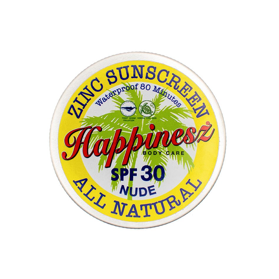 Happinesz Mineral Zink Sonnencreme NUDE SPF 30